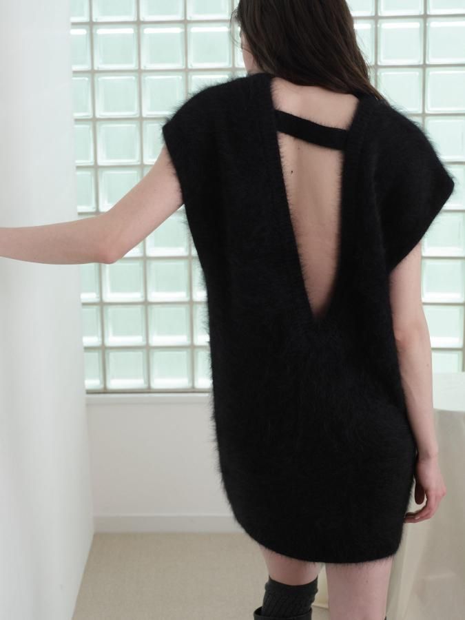 ロザリームーン　ニットドレス　Random Rib Knit Dress Random Rib Knit Dress - ROSARYMOON OFFICIAL WEB STORE