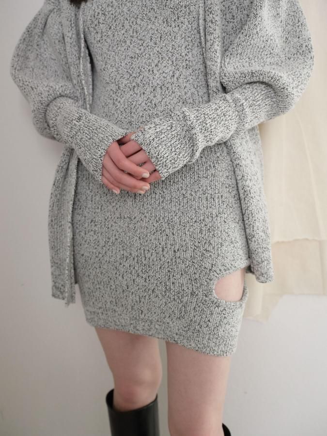 ジャケット・アウター rosarymoon Color Mix Knit Cardigan Color Mix Knit Cardigan - ROSARYMOON OFFICIAL WEB STORE