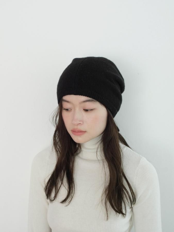掲載21日まで！rosarymoon Bucktail Knit Beanie Bucktail Knit Beanie - ROSARYMOON OFFICIAL WEB STORE