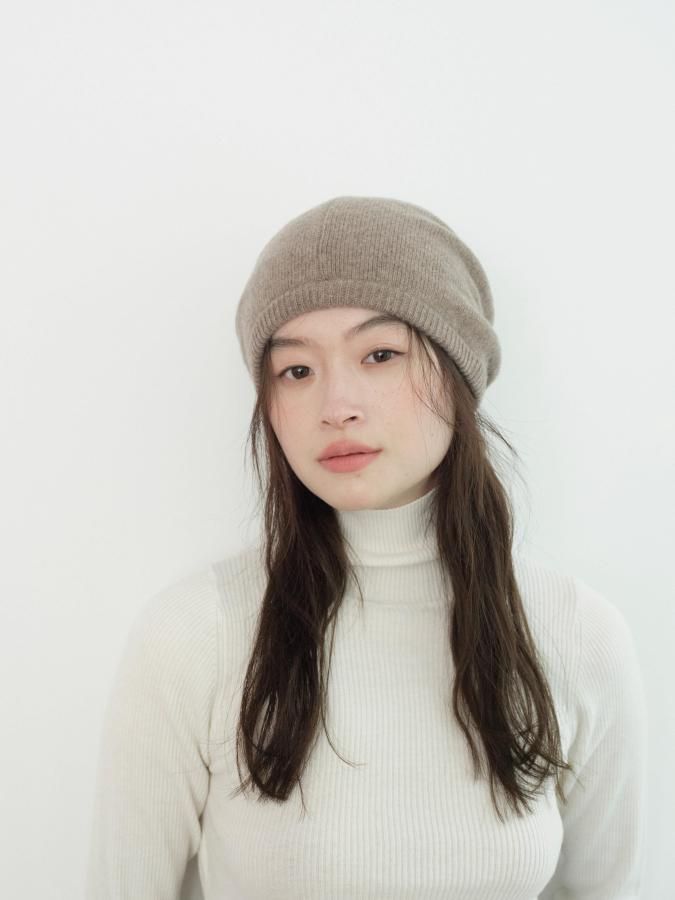 ROSARY MOON ロザリームーン　Bucktail Knit Beanie Bucktail Knit Beanie - ROSARYMOON OFFICIAL WEB STORE