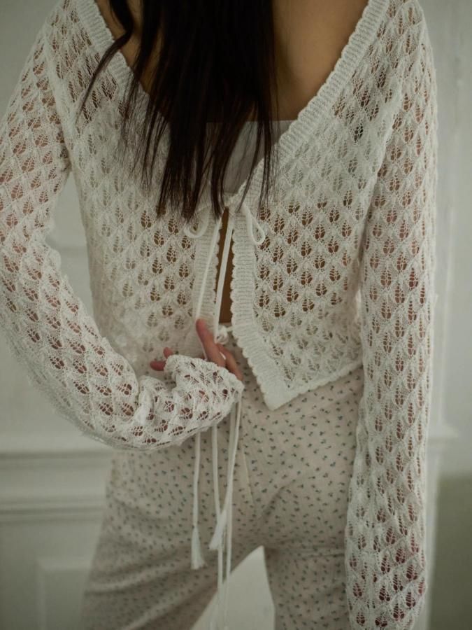 [値下][新品未使用]rosarymoon paff sleeve jacket ROSARYMOON OFFICIAL WEB STORE