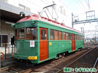 RCA-K008f 阪堺電軌モ161形（現行仕様・雲塗装:緑）
