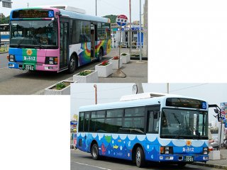 RCA-IN60 愛知県南知多町海っ子バス(エルガミオ)ラッピングインレタ