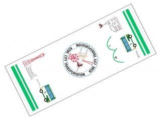 神戸市交通局 ダイヤグラム 神戸市交通局 神戸市電キーホルダー(1156号車) - レールクラフト