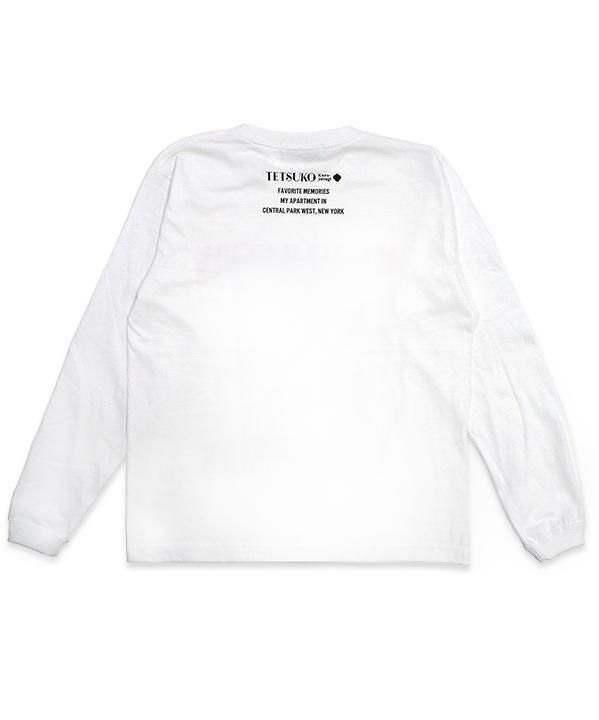 ニューヨークロングＴシャツ：ホワイト - 黒柳徹子 公式オンラインショップ TOTTO-CHAN SHOP