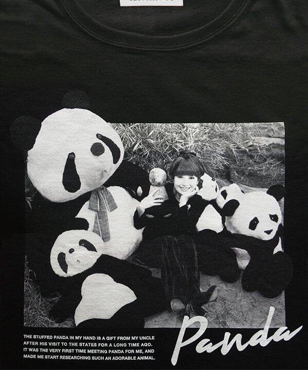 Panda パンダ：ビッグシルエットＴシャツ - 黒柳徹子 公式オンライン