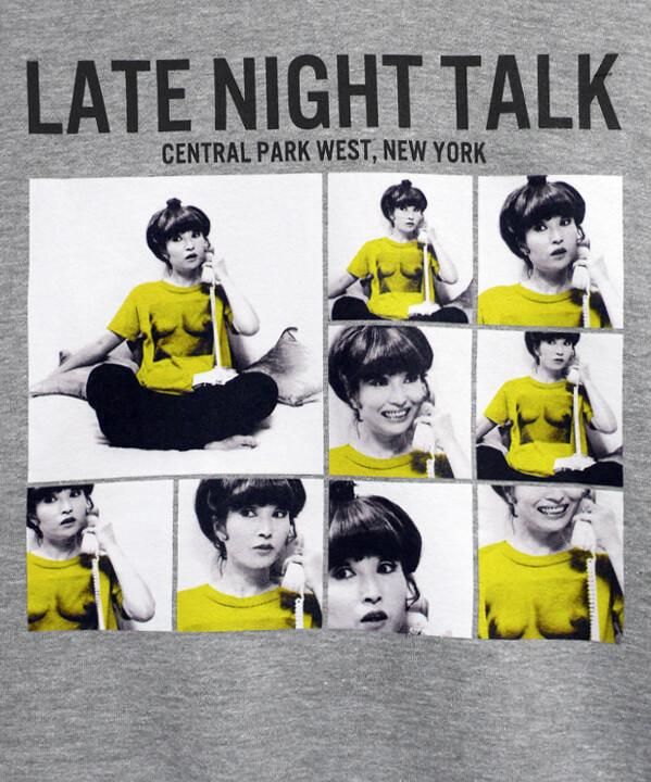 ニューヨークパーカー：LATE NIGHT TALK グレー - 黒柳徹子 公式