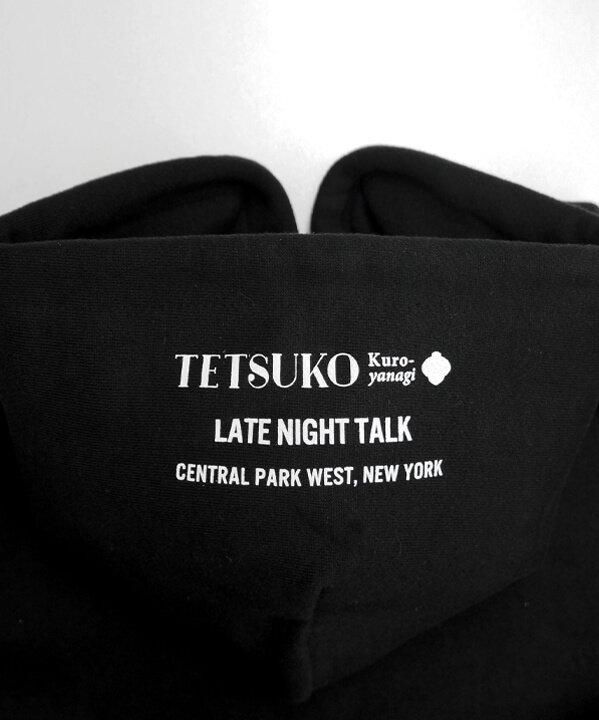 ニューヨークパーカー:LATE NIGHT TALK ブラック - 黒柳徹子 ニューヨークパーカー:LATE NIGHT TALK ブラック - 黒柳徹子