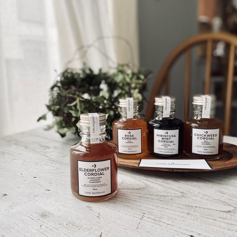 有機ハーブのコーディアル エルダーフラワー Little Apothecary