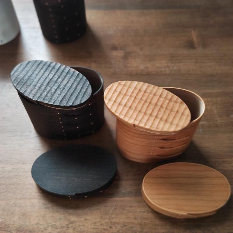 オーバル茶筒・チェリー｜小林克久