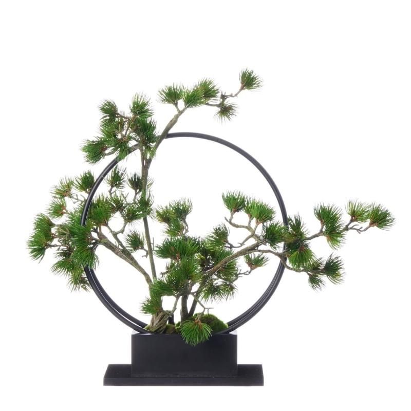 松 平皿 フェイク盆栽 カップボン | 造花専門店プリマ