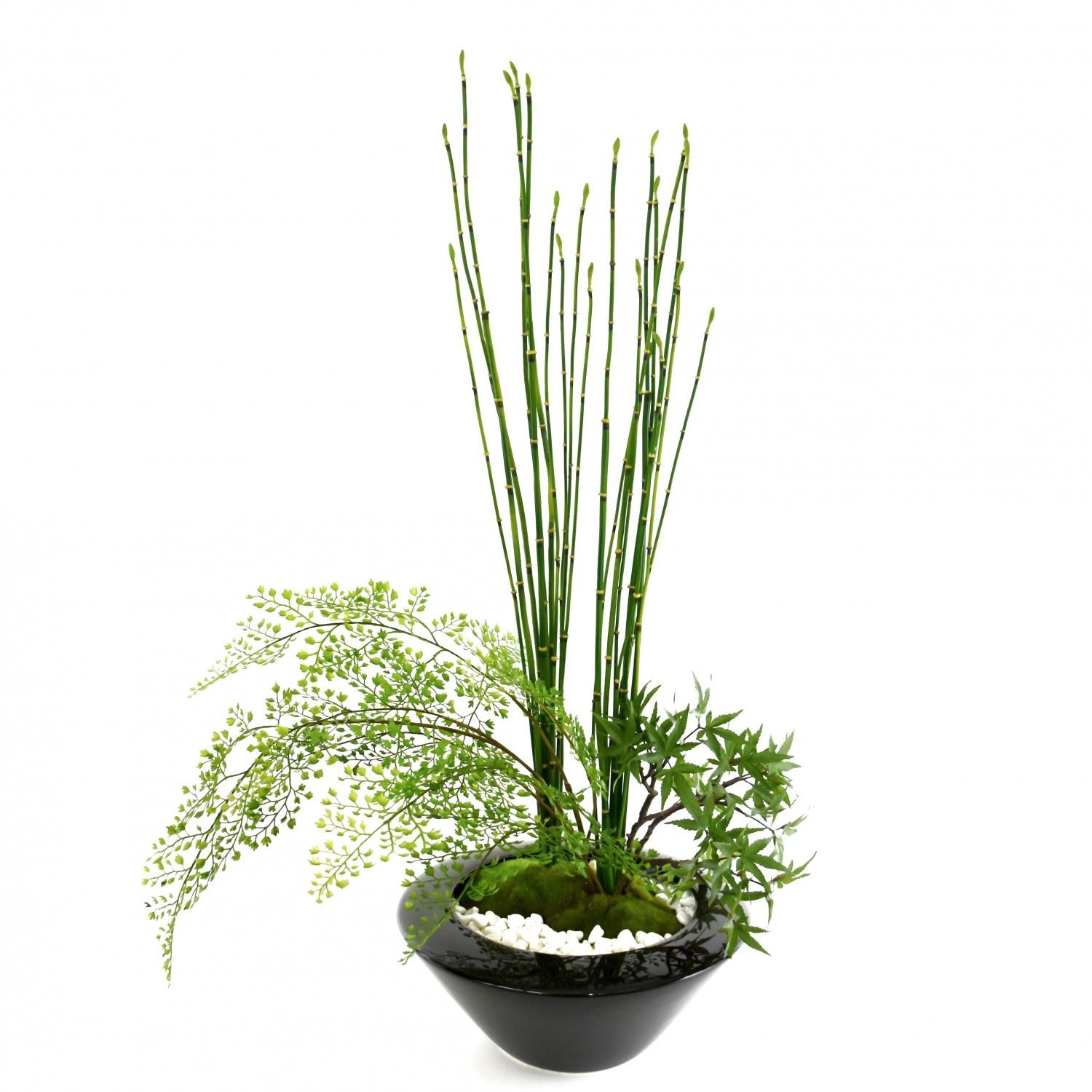 モミジ 寄せ植え盆栽 大鉢 Cupbon造花盆栽 フェイクグリーン プリマ モミジ 寄せ植え盆栽 大鉢 Cupbon造花盆栽 フェイクグリーン プリマ