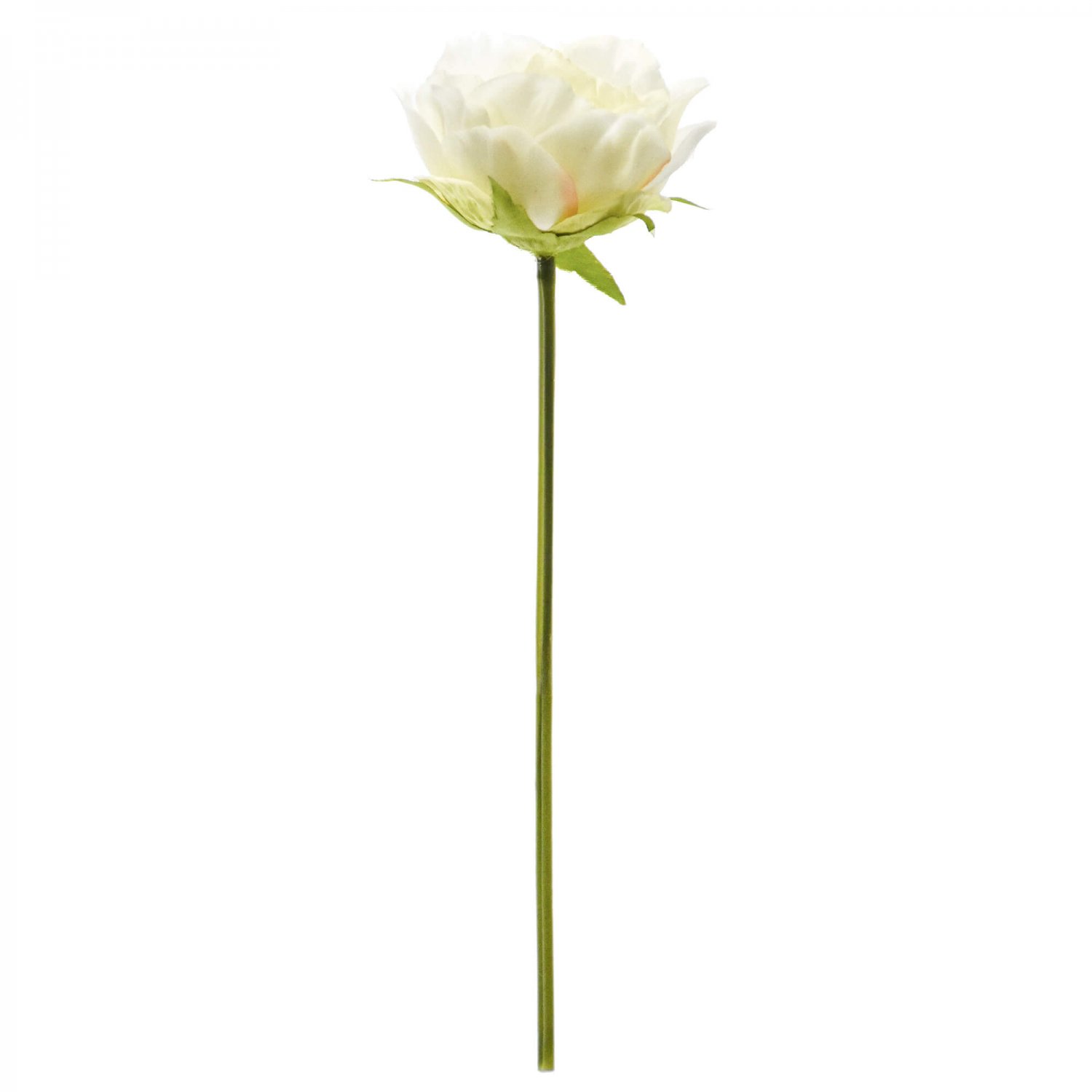 ローズ 薔薇 ホワイト 単品花材 造花 アーティフィシャルフラワー 