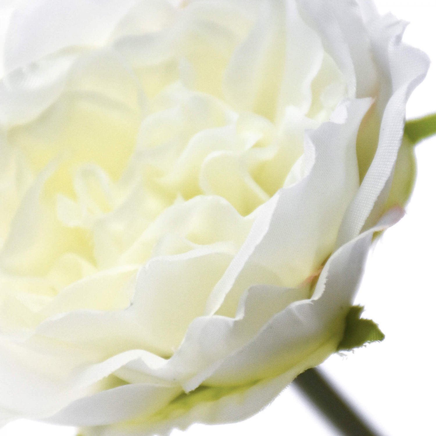 ローズ 薔薇 ホワイト 単品花材 造花 アーティフィシャルフラワー 