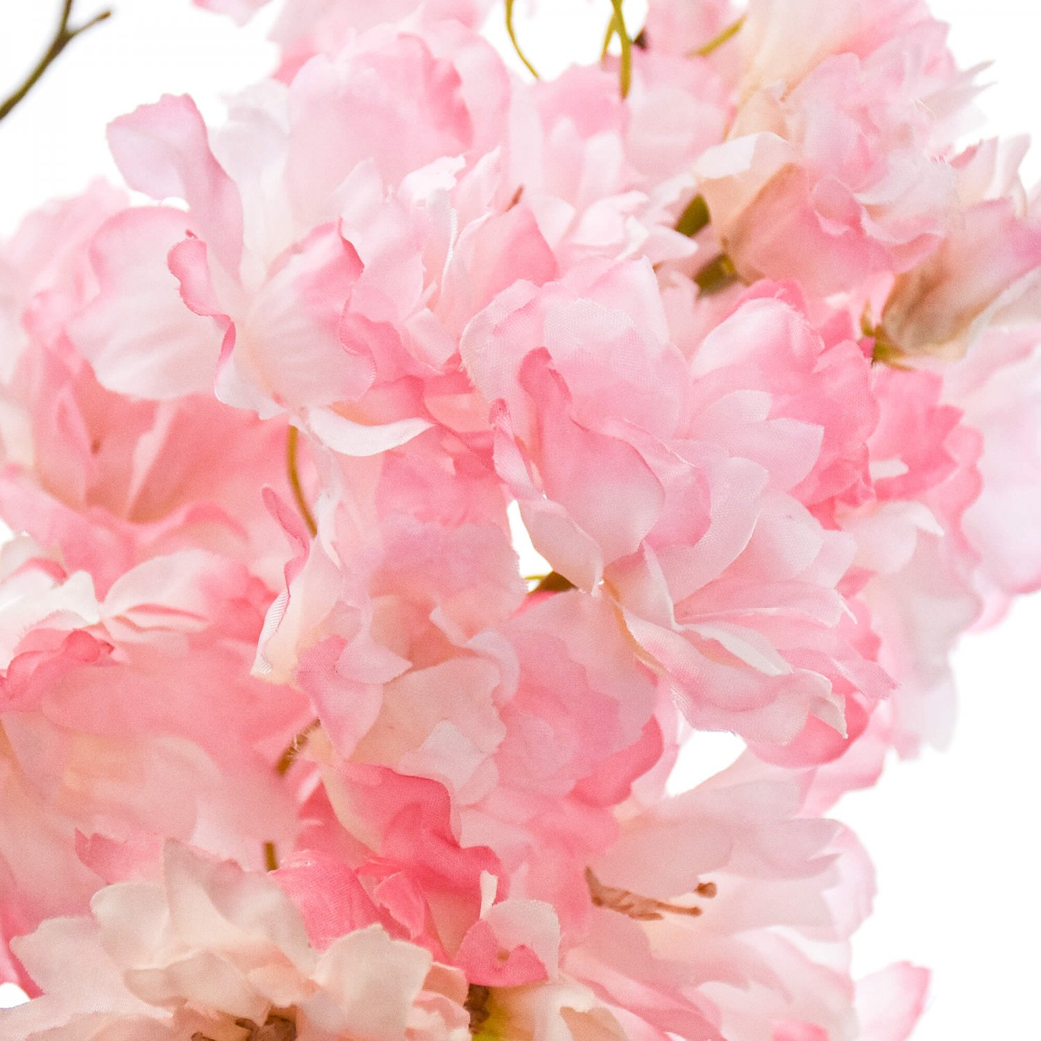 八重桜 八分咲き ピンク  単品花材 アーティフィシャルフラワー アートフラワー