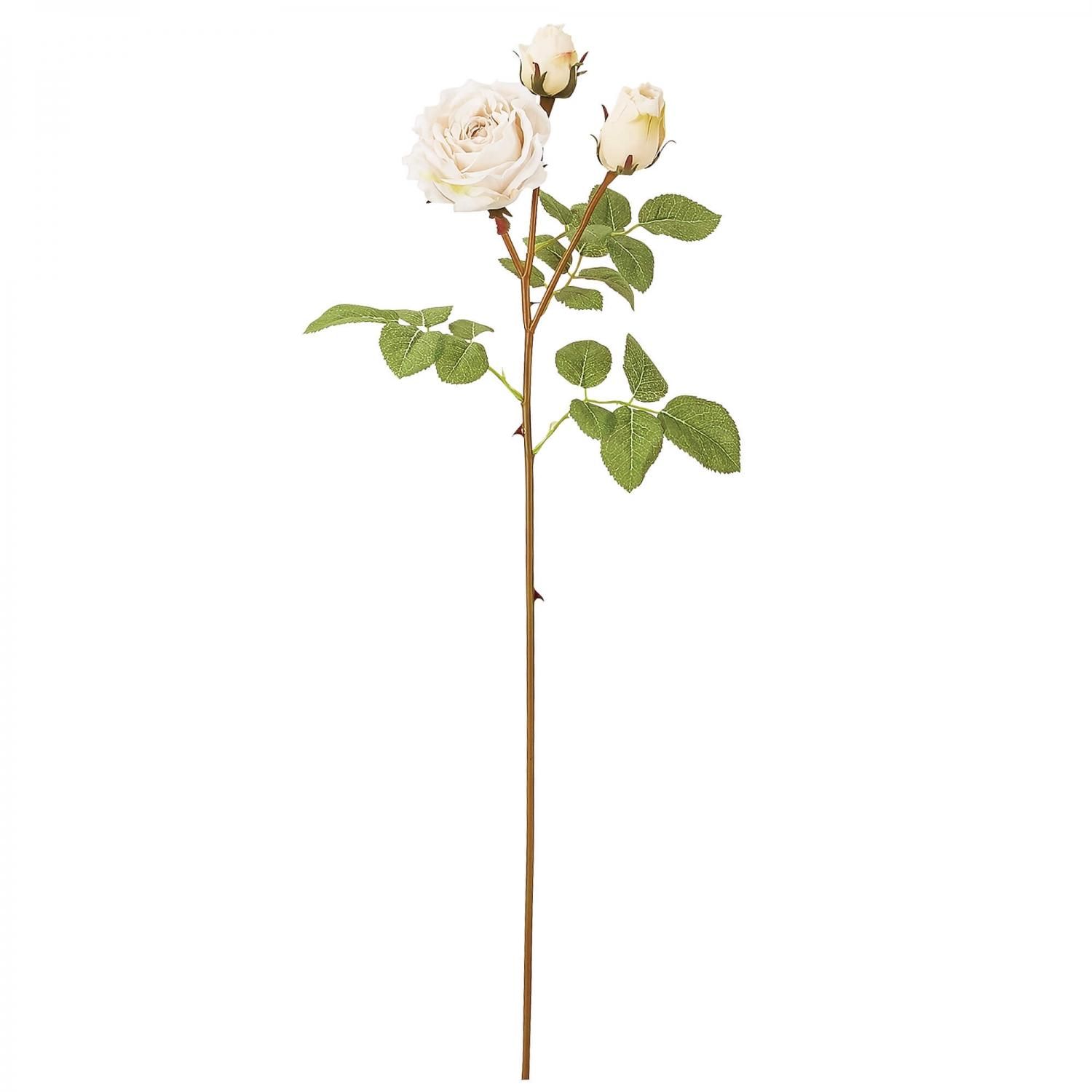 蕾つきローズ 薔薇 ホワイト 単品花材 造花 フェイクグリーン専門店プリマ 通販 蕾つきローズ 薔薇 ホワイト 単品花材 造花 フェイクグリーン専門店プリマ 通販