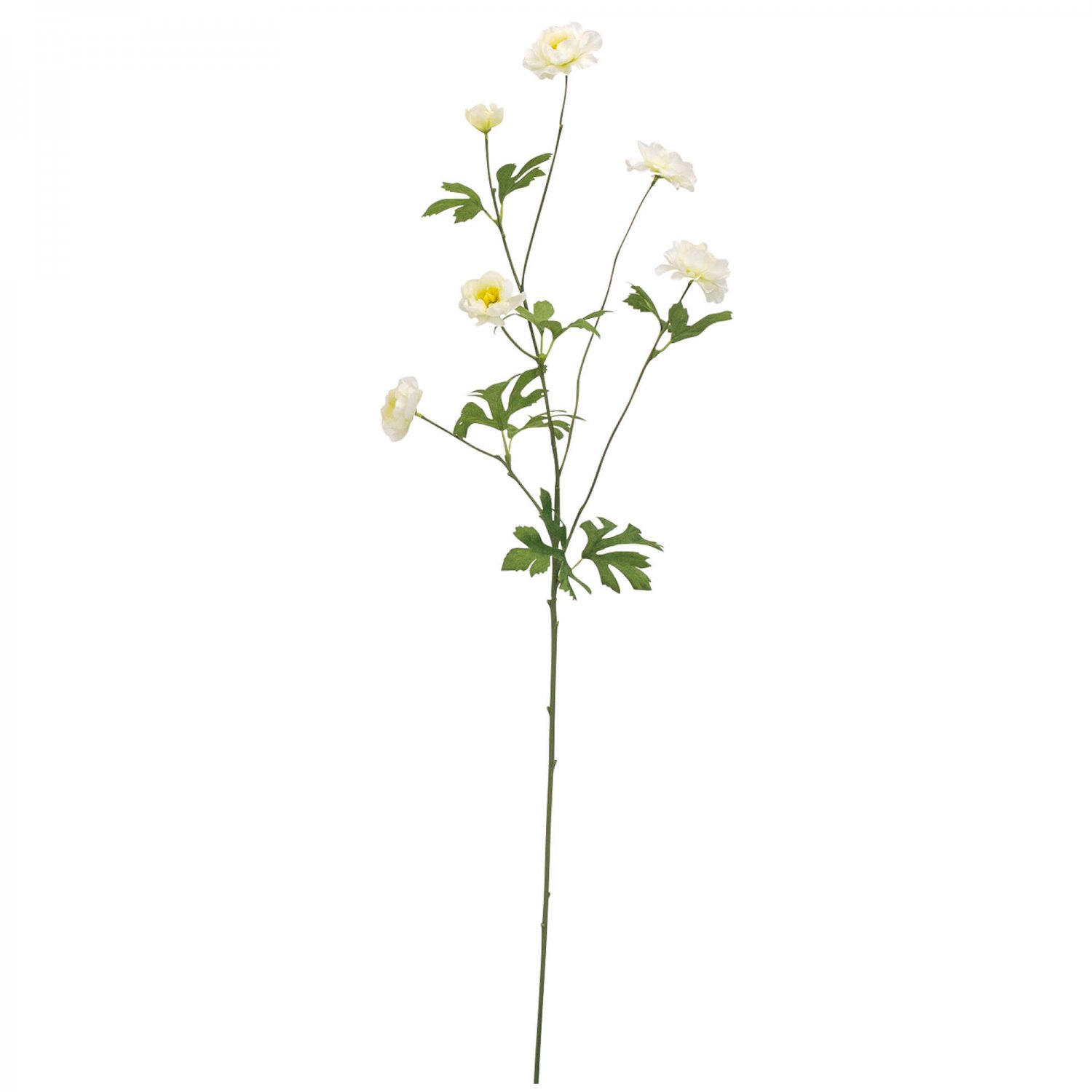 スプレー咲きラナンキュラス ホワイト 単品花材 造花 フェイクグリーン専門店プリマ 通販