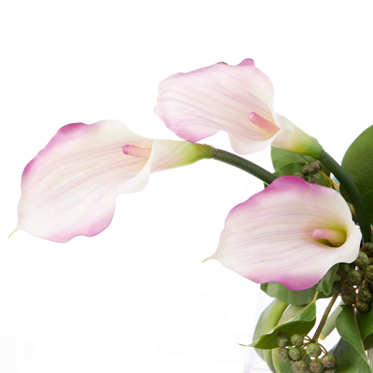 カラー ピンク トラペゾイド  造花 フラワーアレンジメント 