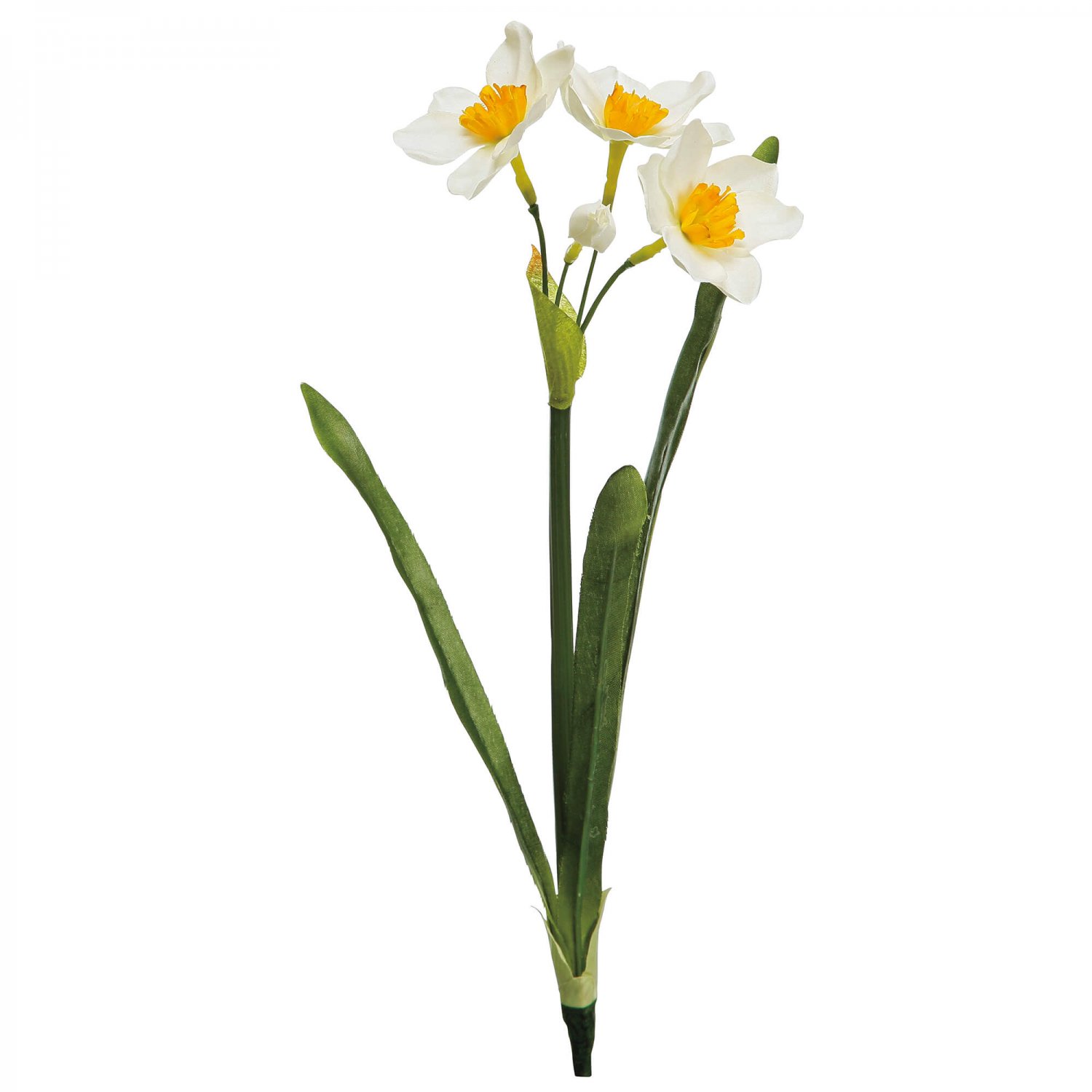 日本水仙 ホワイト 単品花材 造花 アーティフィシャルフラワー 