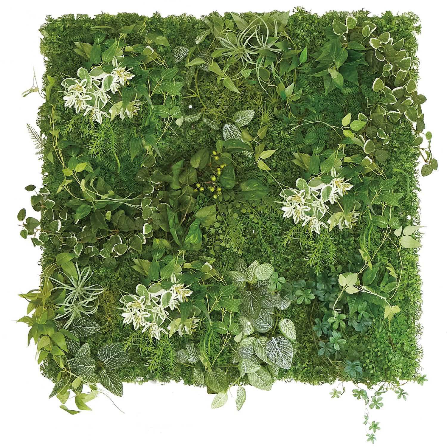 グリーンパネル 9枚セット 簡単設置の壁面緑化 | 造花専門店プリマ