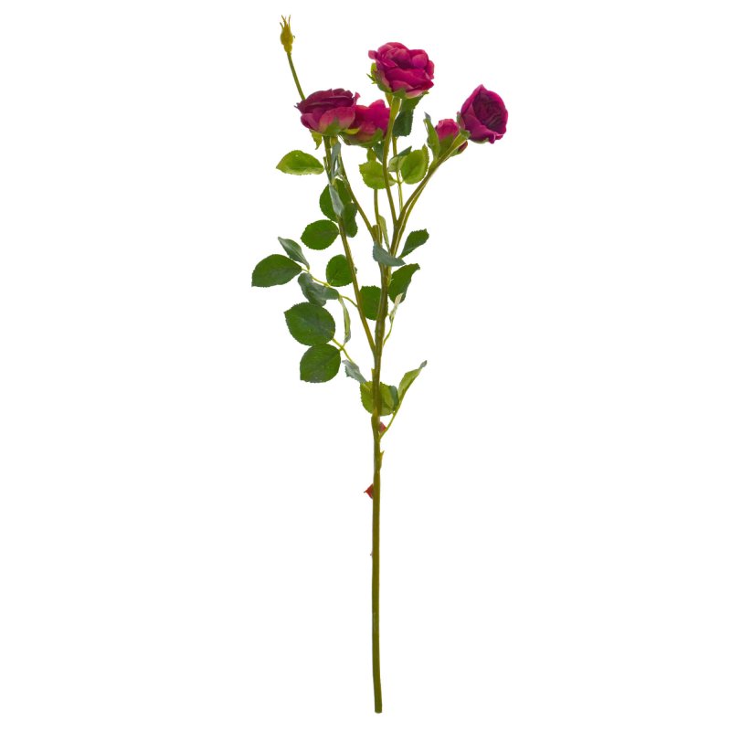ローズ 薔薇 フューシャピンク 単品花材 アーティフィシャルフラワー アートフラワー