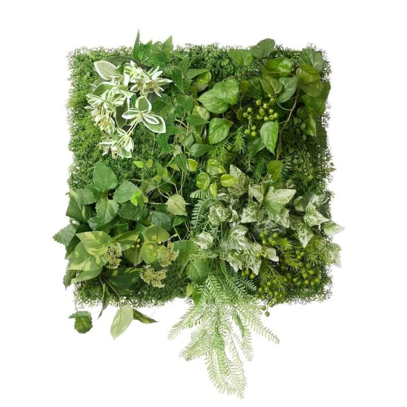 光触媒　人工観葉植物　ウォールグリーン　フェイクグリーン　スキンダプサス1.0 スキンダプサス パネル 簡単設置の壁面緑化 | 造花専門店プリマ