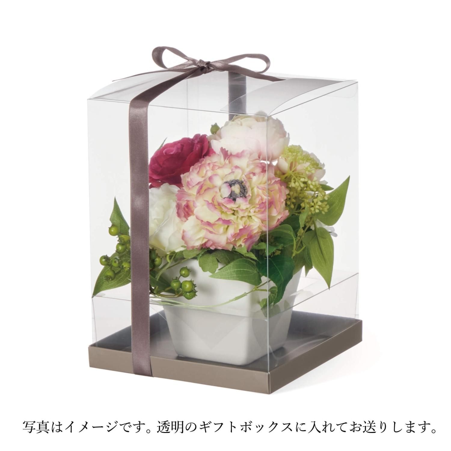 キューブアレンジメント フラワーアレンジメント | 造花専門店プリマ