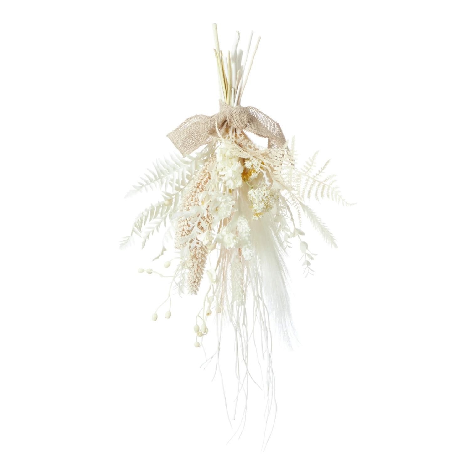 ベージュ系 スワッグ造花 フラワーアレンジメント | 造花専門店プリマ