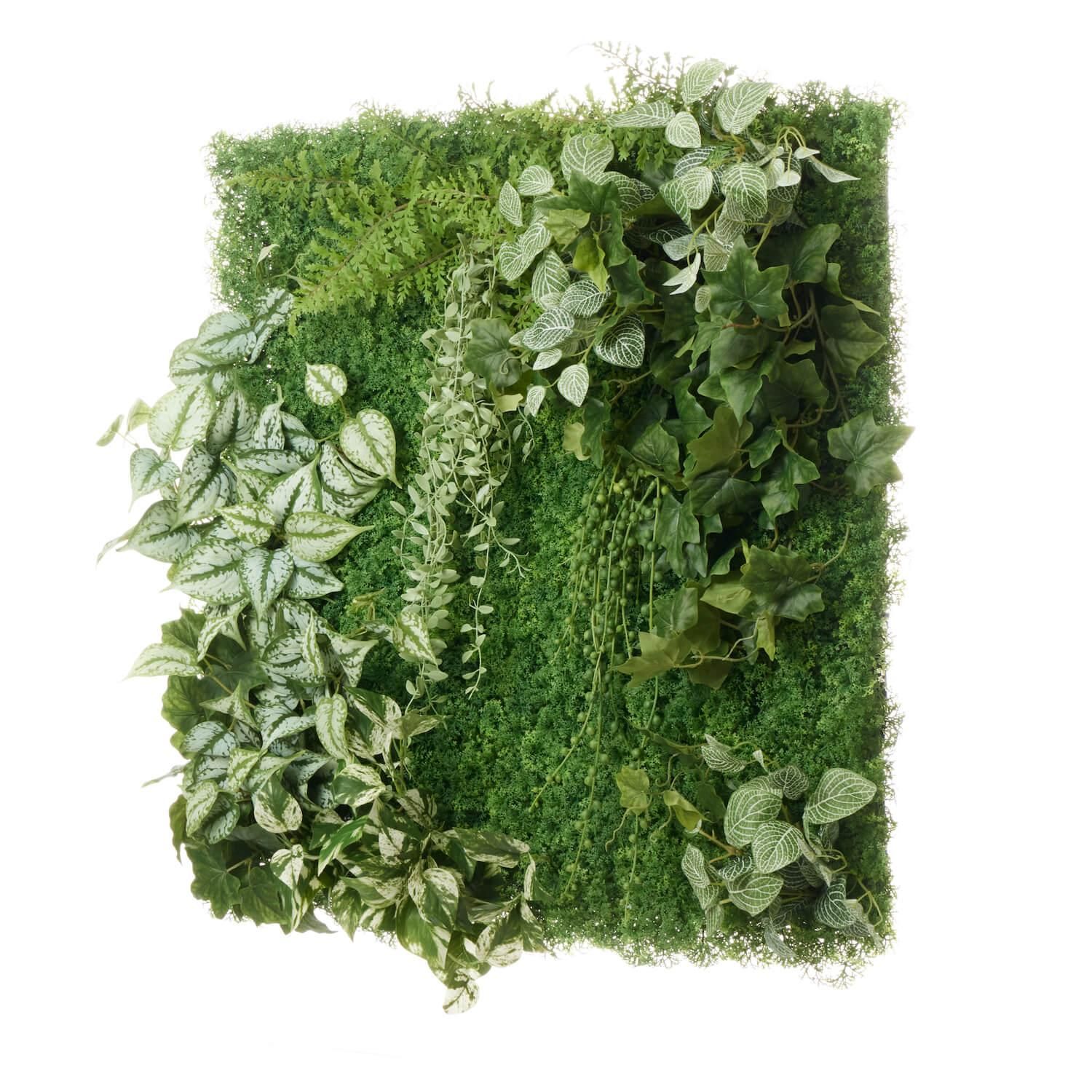 グリーンパネル 75cm角サイズ A 簡単設置の壁面緑化 | 造花専門店プリマ