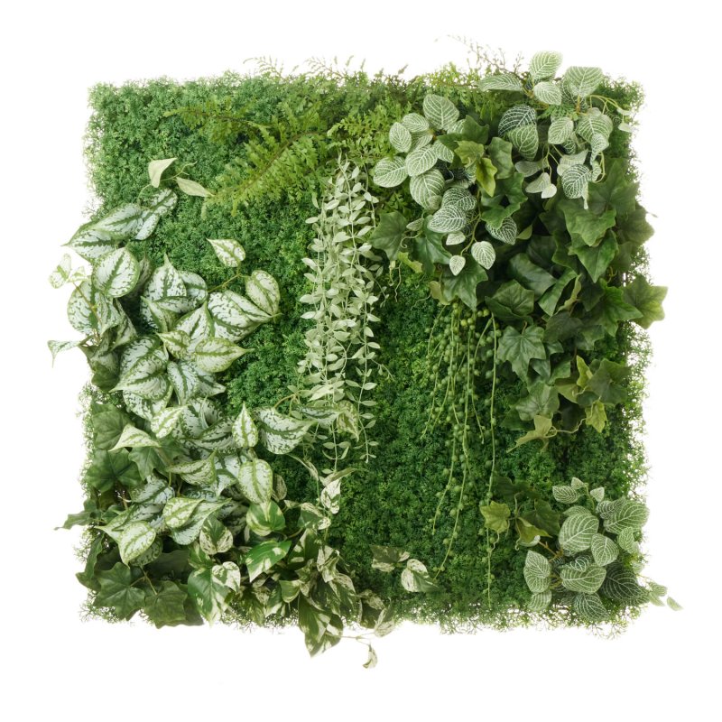 グリーンパネル 9枚セット A 観葉植物 フェイクグリーン eco