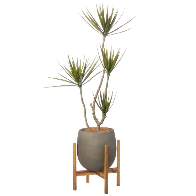 ドラセナ エッグポットの観葉植物 フェイクグリーン | 造花専門店プリマ