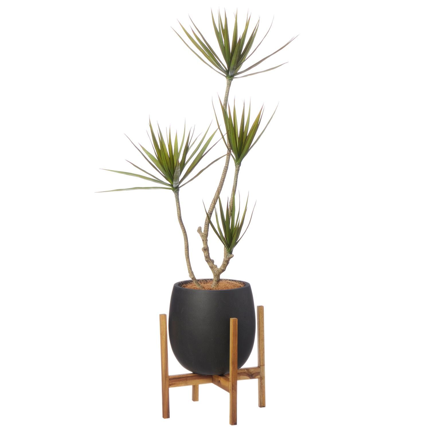 ドラセナ エッグポットの観葉植物 フェイクグリーン | 造花専門店プリマ