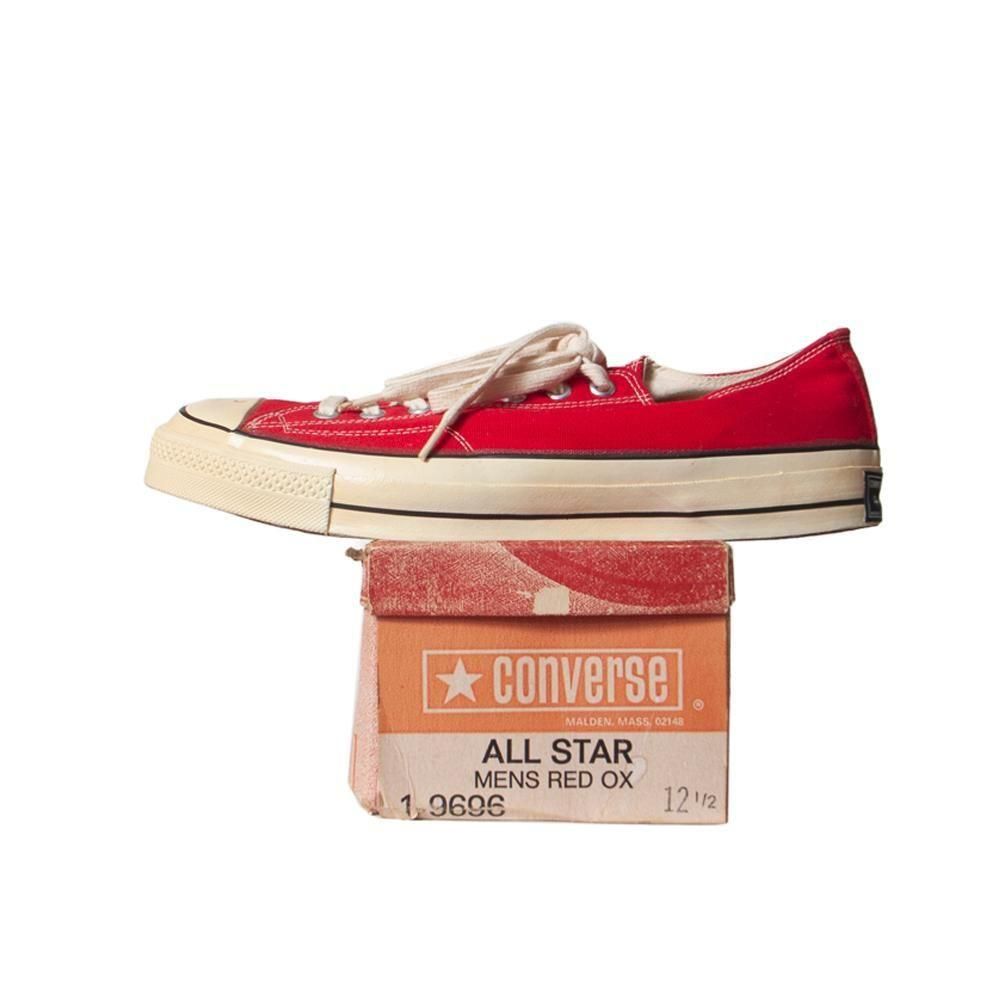 週末限定値下げ　 70s converse チャックテイラー　箱付き 70s Converse Allstar Chuck Taylor 一つ星 Size : 12.5 箱付き