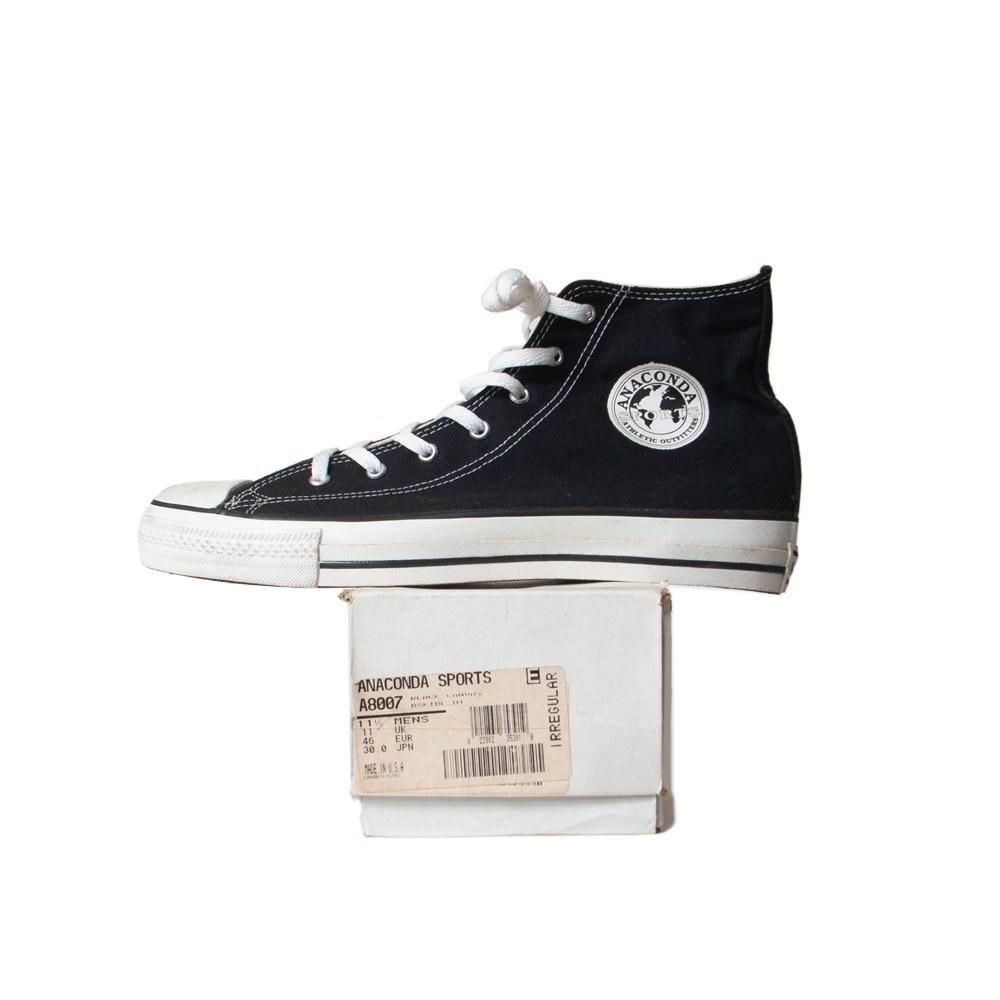 90s Converse For Anaconda Sports Hi deadstock 箱付き Size