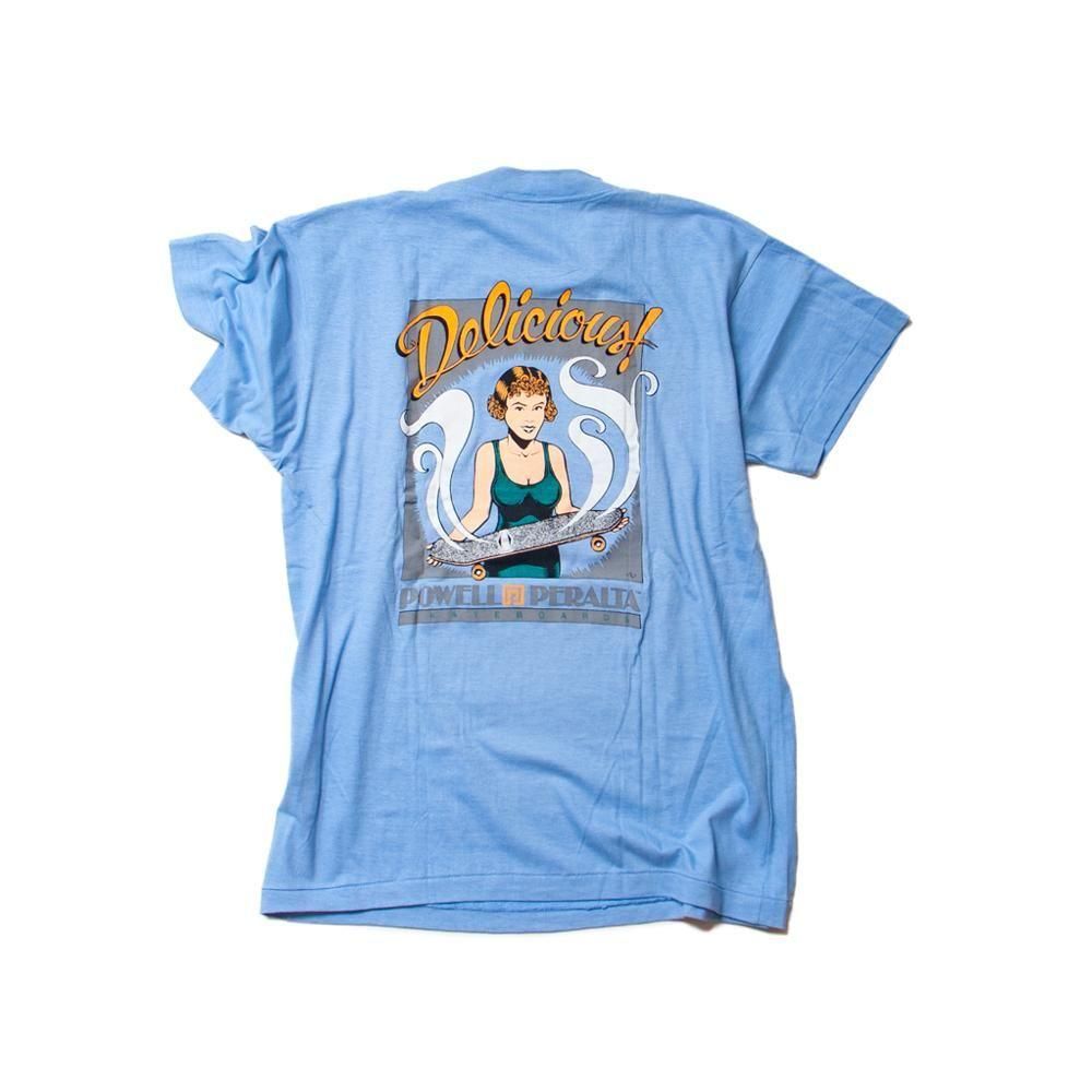 90s POWELL PERALTA Delicious Tee deadstock Size : L