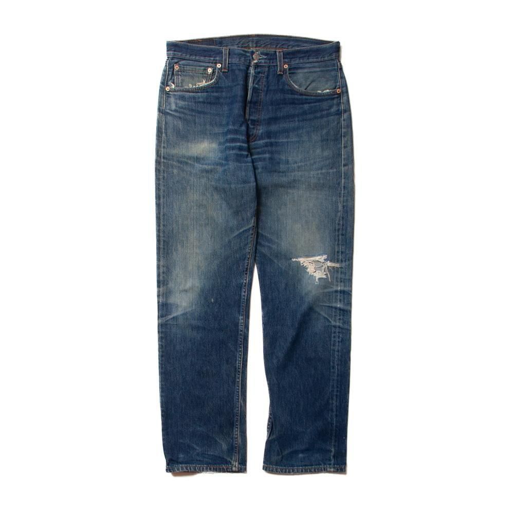 リーバイス Levi's 501 USA製最終モデル 実寸W34L31.5 1999年製 Levis 501 93米国最終モデル 刻印553 Size : W : 33 L