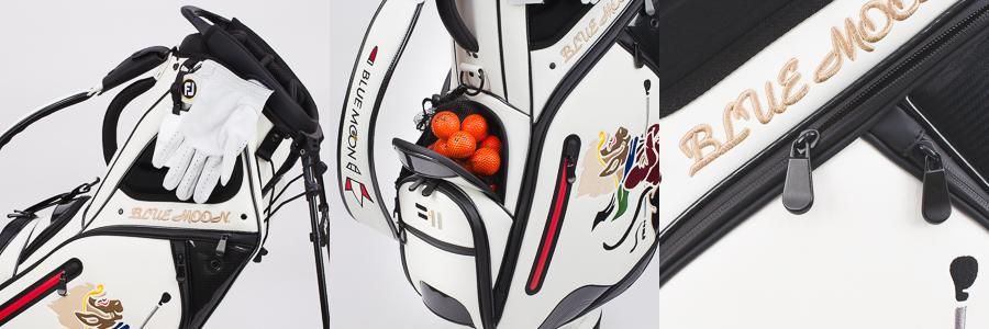 美品　BLUE MOON ゴルフバッグ　西遊記　モンキーマジック　可愛い ブルームーン スタンドバッグ 西遊記 入荷しました！ 🚩 ブルー