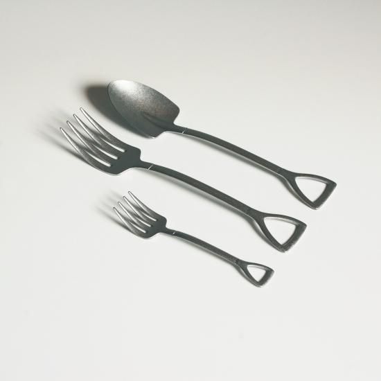 新品】(まとめ)青芳製作所 弱く 食事用具 バルーン (2)スプーン
