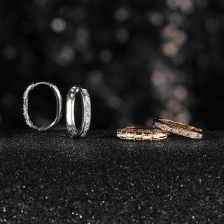 Astrolo Pierced Earrings Diamonds</br>