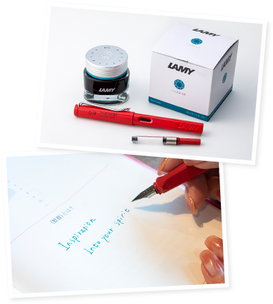 Perfect 3種セット 藤本さきこ Lamy Sakiko Collaboration Edition万年筆 インクセット Laddessperite Perfect 3種セット 藤本さきこ Lamy Sakiko Collaboration Edition万年筆 インクセット Laddessperite