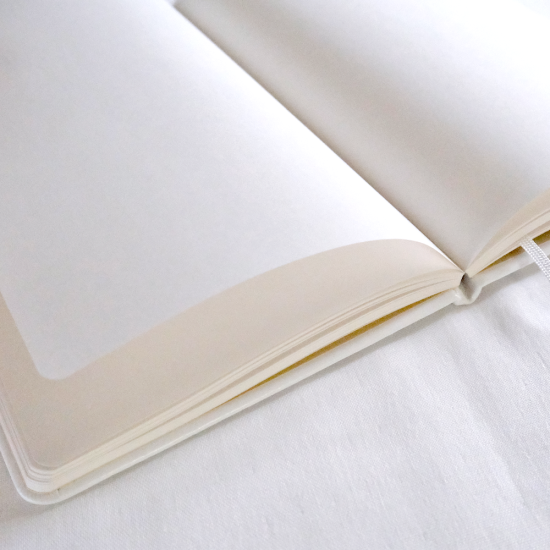 聖域と繋がるノート 【ホワイト】幸せかどうかは自分次第／ 手帳メーカー専用紙 - Laddessperite