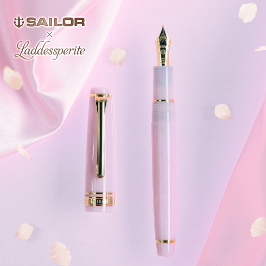 SAILOR × Laddessperite オリジナル万年筆【 Sakura Latte 】 - Laddessperite