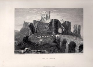 1865ǯ J.M.W.Turner Turner Gallery վ Corfe Castle ɡåȽ