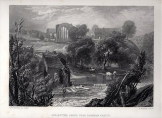 1865ǯ J.M.W.Turner Turner Gallery Сʡɾ å륹ȥƻ Egglestone Abbey, Near Barnard Castle 衼㡼