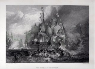 1865ǯ J.M.W.Turner Turner Gallery ȥե륬γ The Battle of Trafalgar
