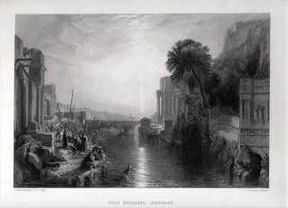 1865年 J.M.W.Turner Turner Gallery カルタゴの提督の建物 カルタゴ帝国の復興 Dido Building Carthage