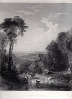 1865年 J.M.W.Turner Turner Gallery 川を渡る Crossing the Brook