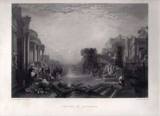 1865年 J.M.W.Turner Turner Gallery カルタゴ帝国の凋落 Decline of Carthage