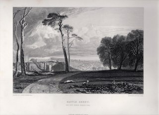 1865年 J.M.W.Turner Turner Gallery バトル修道院 Battle Abbey ハロルド2世終焉の地 イースト・サセックス州
