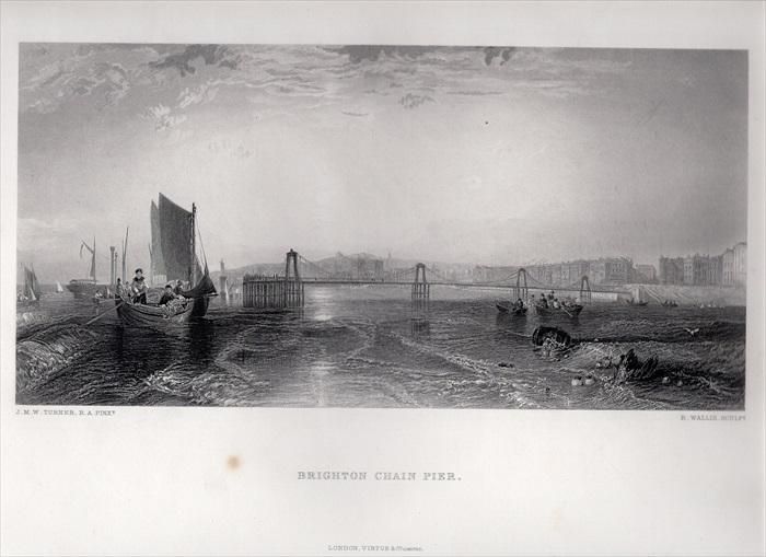 1865年 J.M.W.Turner Turner Gallery チェーン桟橋 ブライトン